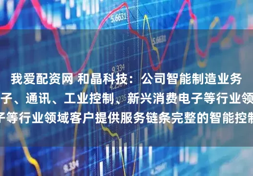 我爱配资网 和晶科技：公司智能制造业务主要为家电、汽车电子、通讯、工业控制、新兴消费电子等行业领域客户提供服务链条完整的智能控制器产品服务